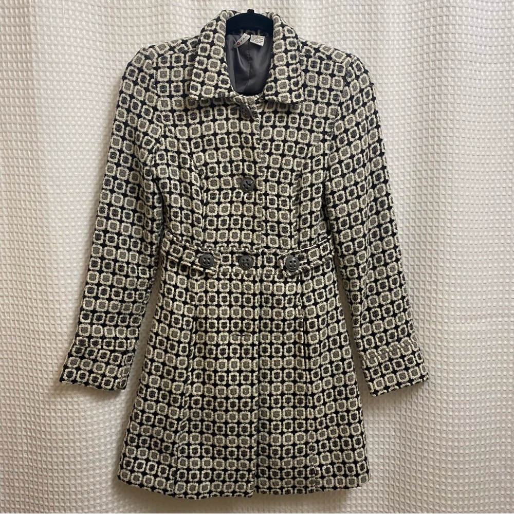 🔴NotForSale🔴Voice Polyester Wool Blend Spring Jacket Coat - Picture 3 of 15